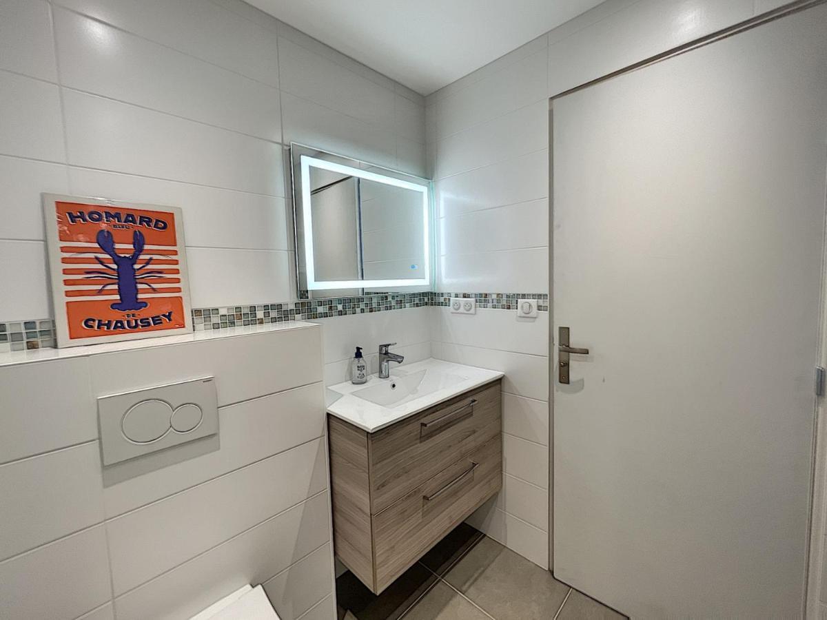 Charmant T2 En Front De Mer, 4 Pers., Ascenseur, Garage, Wi-Fi - Fr-1-361-383 그랑빌 외부 사진