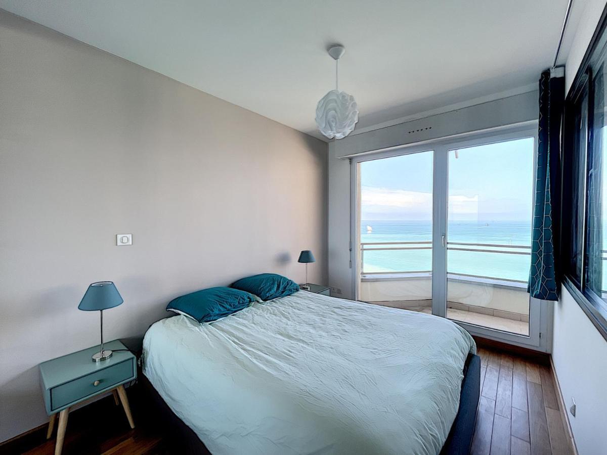 Charmant T2 En Front De Mer, 4 Pers., Ascenseur, Garage, Wi-Fi - Fr-1-361-383 그랑빌 외부 사진